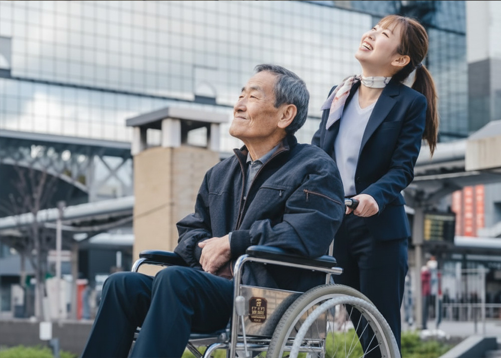 外出する際の看護サービス