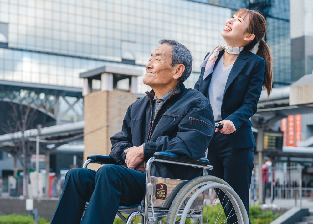 外出する際の看護サービス