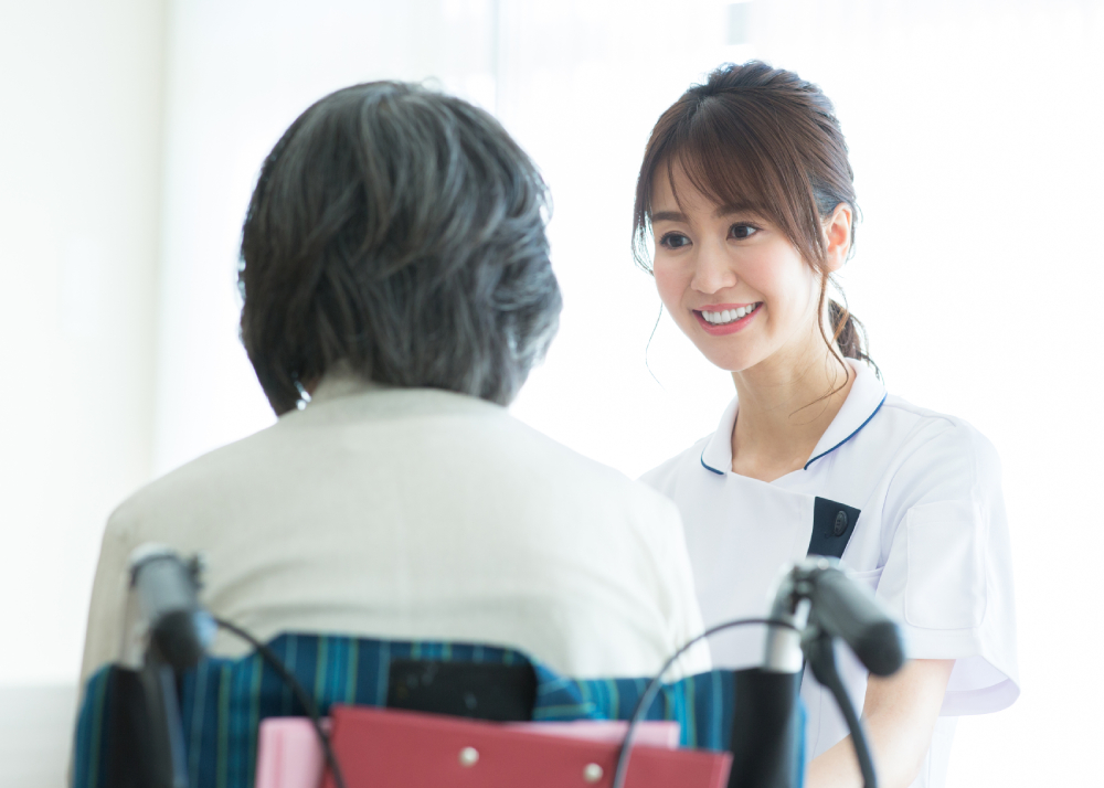 移動中の看護サービス